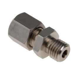 1 pcs - RS PRO In-Line Thermocouple Compression Fitting for Use with 3 mm Probe Thermocouple, M8, 3mm Probe, RoHS Compliant