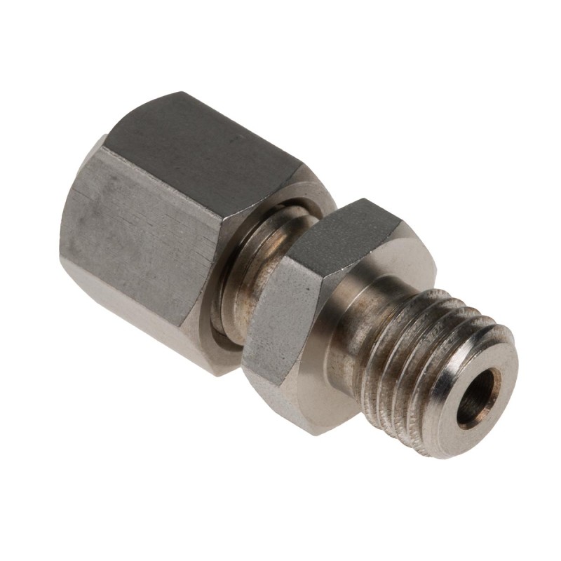 1 pcs - RS PRO In-Line Thermocouple Compression Fitting for Use with 3 mm Probe Thermocouple, M8, 3mm Probe, RoHS Compliant