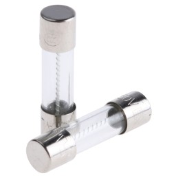 50 pcs - 34.3116 Schurter 800mA T Glass Cartridge Fuse, 5 x 20mm