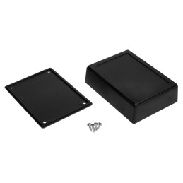 10 pcs - RS PRO Black ABS Enclosure, IP55, IK06, 109.2 x 79.15 x 31.9mm