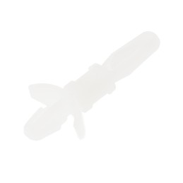 120 pcs - LCBSM-4-01 LCBSM-4-01 , 6.4mm High Nylon PCB Support Pillar for 4mm PCB Hole, 7.1mm Base