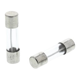 50 pcs - 34.3115 Schurter 630mA T Glass Cartridge Fuse, 5 x 20mm