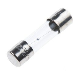 50 pcs - RS PRO 1.25A T Glass Cartridge Fuse, 5 x 20mm