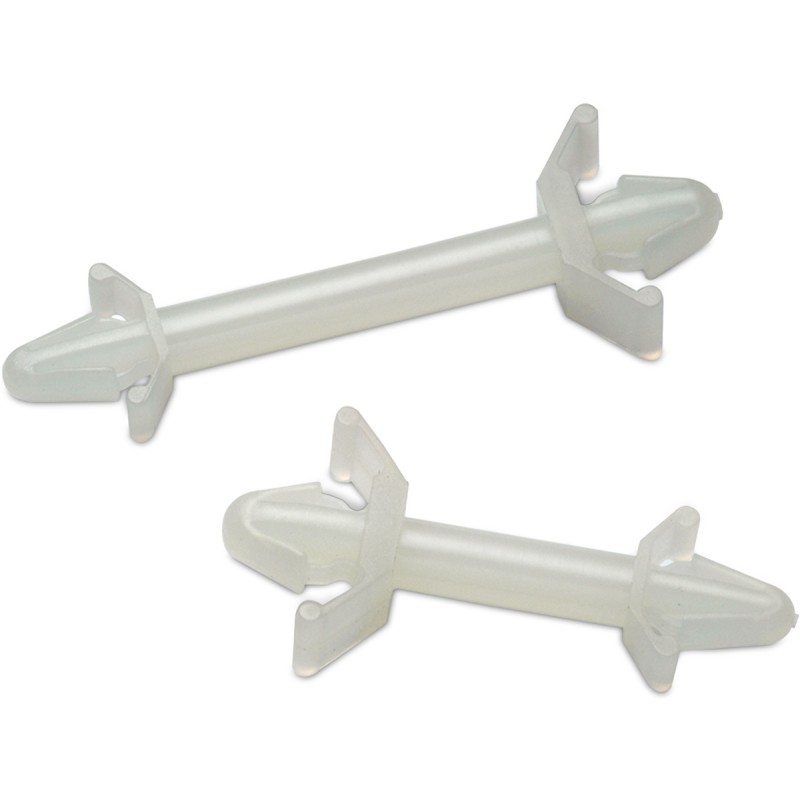 150 pcs - 709610200 709610200, 4.74mm High Nylon Support Post for 4mm PCB Hole, 5mm Base