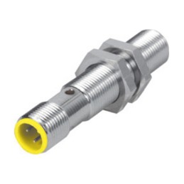 1 pcs - Turck Inductive Barrel-Style Proximity Sensor, M12 x 1, 90 mm Detection, PNP Output, 10 - 65 V dc, IP67