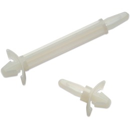 150 pcs - 709403000 709403000, 9.5mm High Nylon PCB Support Pillar for 4mm PCB Hole, 14mm Base