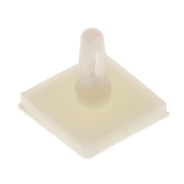 150 pcs - LCBSBM-3-01 ART LCBSBM-3-01 ART, 4.8mm High Nylon PCB Support for 3.18mm PCB Hole, 12.7 x 12.7mm Base