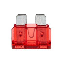50 pcs - RS PRO 10A Red Blade Car Fuse, 32V dc