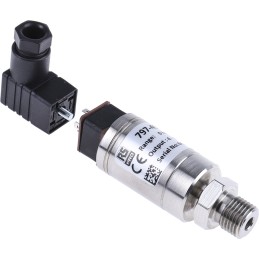 1 pcs - RS PRO Pressure Sensor, 0bar Min, 250bar Max, Current Output, Relative Reading