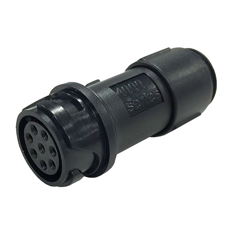 1 pcs - Bulgin Circular Connector, 12 Contacts, Cable Mount, Miniature Connector, Socket, Male, IP66, IP68, IP69K, Buccaneer