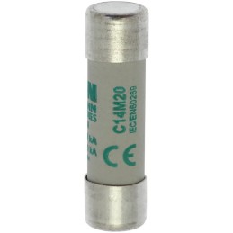 10 pcs - C14M20 Eaton 20A Ceramic Cartridge Fuse, 14 x 51mm