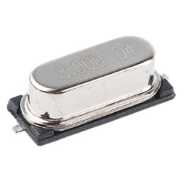 50 pcs - 8.000MHz 49USMX/30/50/-40+85/18pF/ATF Euroquartz 8MHz Crystal ±30ppm SMD 2-Pin 12.4 x 4.5 x 4.2mm