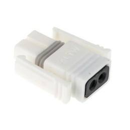 10 pcs - Amphenol Industrial Cable Mount Connector, 2 Contacts