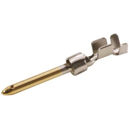 2500 pcs - Harting, D-Sub Standard Series, Male Crimp D-sub Connector Contact, Gold, 24 - 20 AWG