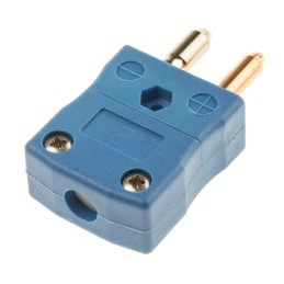 1 pcs - RS PRO In-Line Thermocouple Connector for Use with Type T Thermocouple, Standard Size, ANSI Standard