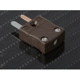 1 pcs - RS PRO In-Line Thermocouple Connector for Use with Type T Thermocouple, Miniature Size, IEC Standard