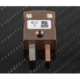 1 pcs - RS PRO In-Line Thermocouple Connector for Use with Type T Thermocouple, Miniature Size, IEC Standard