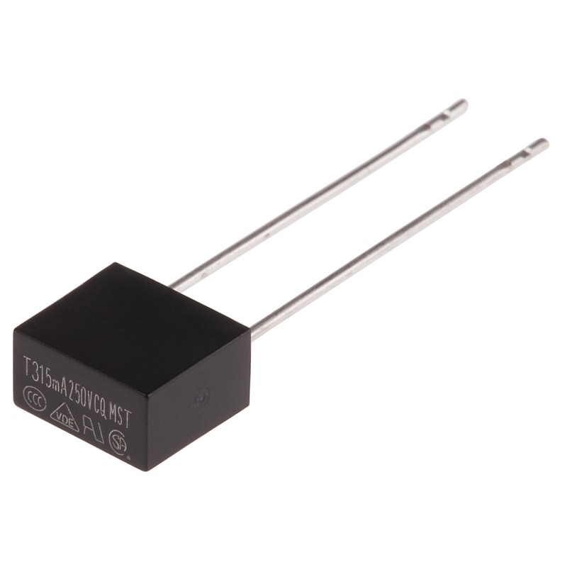 50 pcs - RS PROPC Board Non Resettable Fuse, Radial 315mA, 250V ac