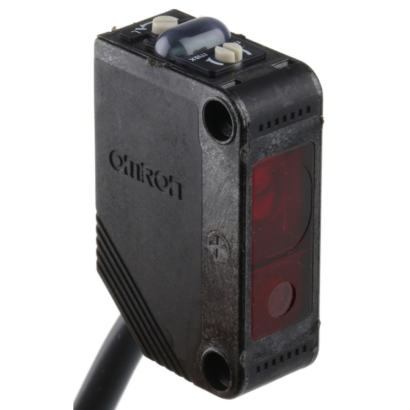 1 pcs - Omron Background Suppression Distance Sensor, Block Sensor, 20 mm - 300 mm Detection Range