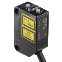 1 pcs - Omron Background Suppression Distance Sensor, Block Sensor, 20 mm - 300 mm Detection Range