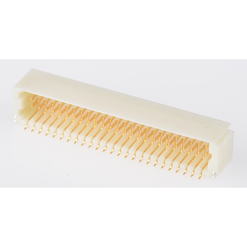 125 pcs - JST SHD Series Right Angle Surface Mount PCB Header, 50 Contact(s), 1.0mm Pitch, Shrouded