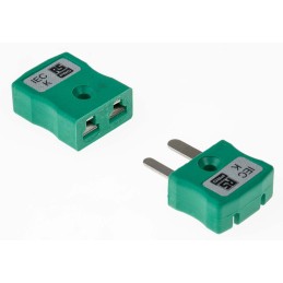 1 pcs - RS PRO Quickwire Thermocouple Connector for Use with Type K Thermocouple, Miniature Size, IEC Standard