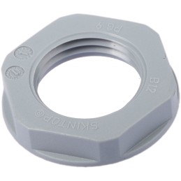 10 pcs - Lapp SKINTOP Series Grey Polyamide Cable Gland, PG9 Thread, 3.5mm Min, 8mm Max, IP68