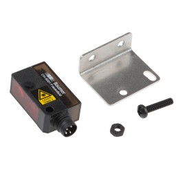 1 pcs - Baumer Diffuse Photoelectric Sensor, Block Sensor, 22 mm - 130 mm Detection Range