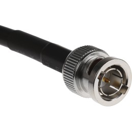1 pcs - RS PRO Male BNC to Male BNC Coaxial Cable, 1m, RG59 Coaxial, Terminated