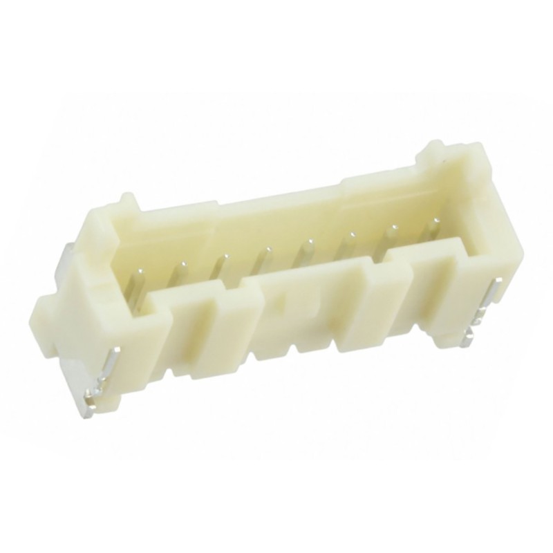 10 pcs - JST PA Series Right Angle Surface Mount PCB Header, 8 Contact(s), 2.0mm Pitch, 1 Row(s), Shrouded