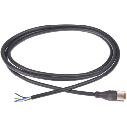1 pcs - Lumberg Automation Straight Female 5 way M12 to Unterminated Sensor Actuator Cable, 2m