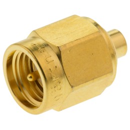 1 pcs - Telegartner, Plug Cable Mount SMA Connector, 50Ω, Crimp Termination, Straight Body