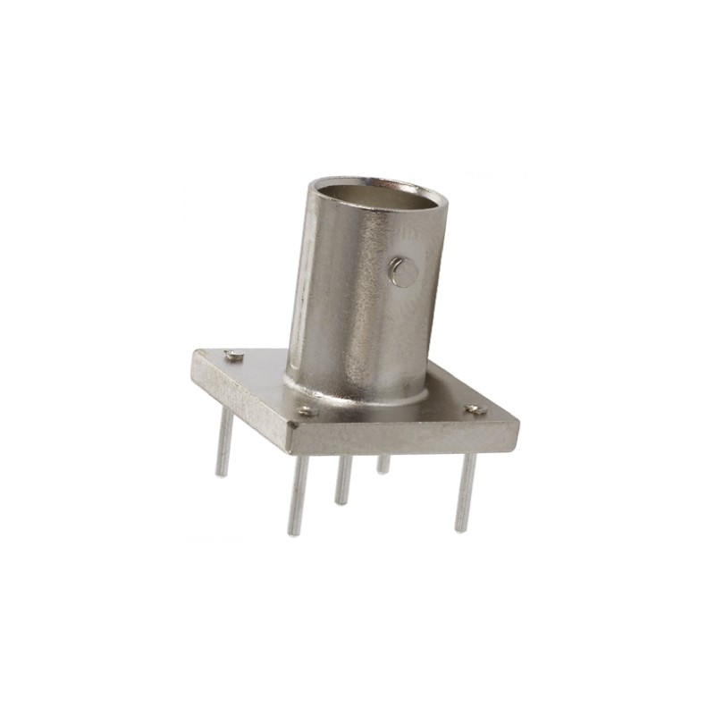 1 pcs - TE Connectivity, jack PCB Mount BNC Connector, 50Ω, Through Hole Termination, Straight Body