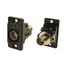 1 pcs - RS PRO, jack Panel Mount BNC Connector, 75Ω, Cable Termination, Straight Body
