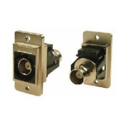 1 pcs - RS PRO, jack Panel Mount BNC Connector, 50Ω, Cable Termination, Straight Body