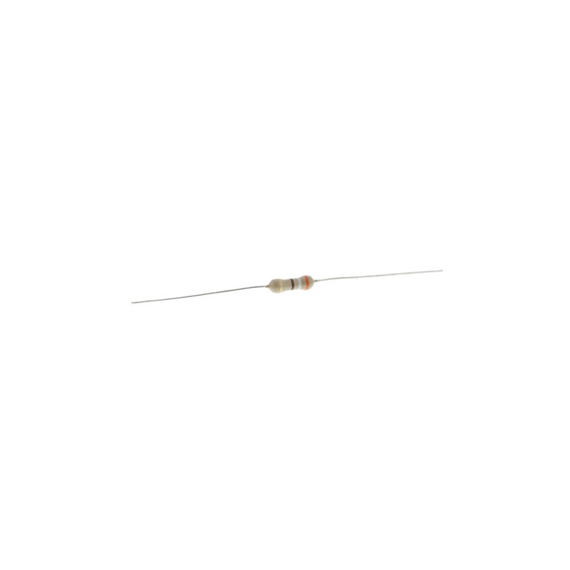 500 pcs - CFR50J390R TE Connectivity 390Ω Carbon Film Resistor 0.5W ±5% CFR50J390R
