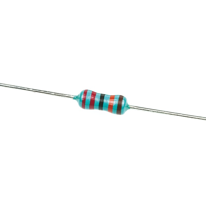500 pcs - LR1F220K TE Connectivity 220kΩ Metal Film Resistor 0.6W ±1% LR1F220K