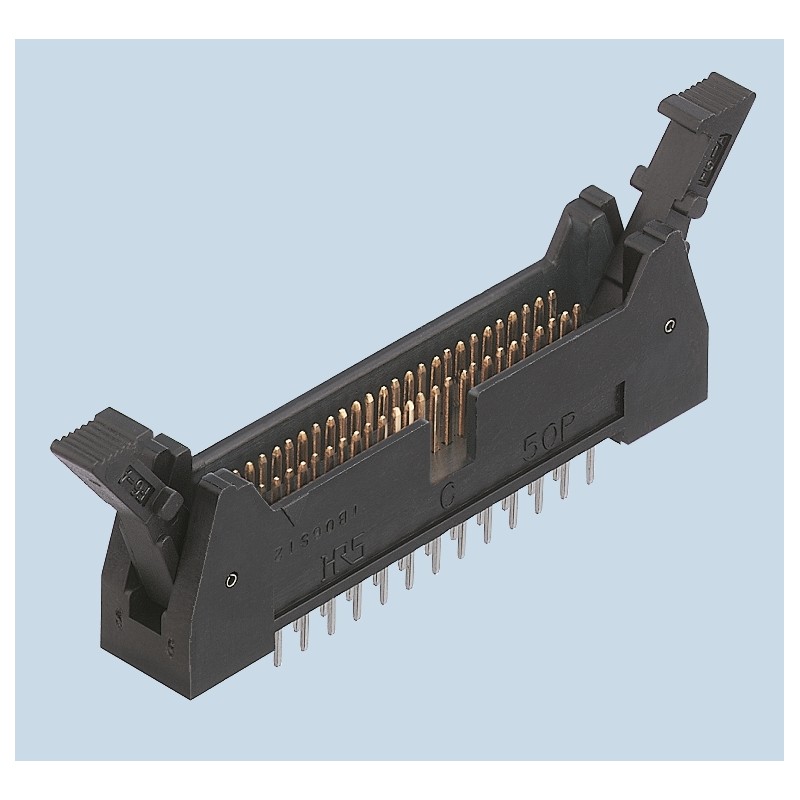 1 pcs - Hirose HIF6 Series Straight Through Hole PCB Header, 40 Contact(s), 1.27mm Pitch, 2 Row(s), Shrouded