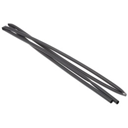 1 pcs - TE Connectivity Halogen Free Heat Shrink Tubing, Black 4.8mm Sleeve Dia. x 1.2m Length 2:1 Ratio, CGPT Series