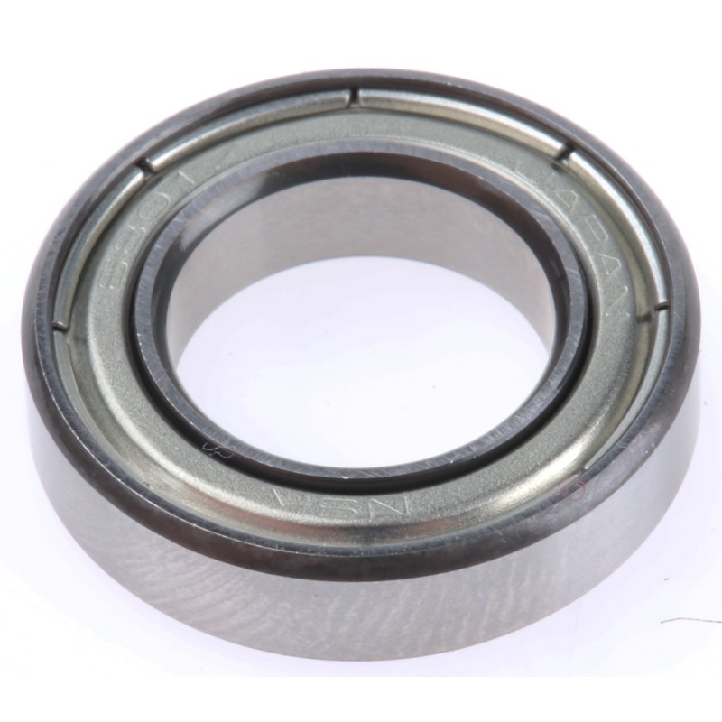 1 pcs - NSK 6801ZZ Single Row Deep Groove Ball Bearing- Both Sides Shielded 12mm I.D, 21mm O.D
