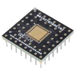 1 pcs - Winslow Straight Through Hole Mount 0.5 mm, 2.54 mm Pitch IC Socket Adapter, 48 Pin Female QFN to 48 Pin Male PGA