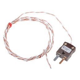 1 pcs - RS PRO Type T Thermocouple 7/0.2mm Diameter - +250°C