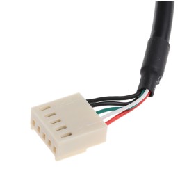 1 pcs - Bulgin USB 2.0 Cable, Female USB B to Female 5 Pin IDC USB Extension Cable, 100mm