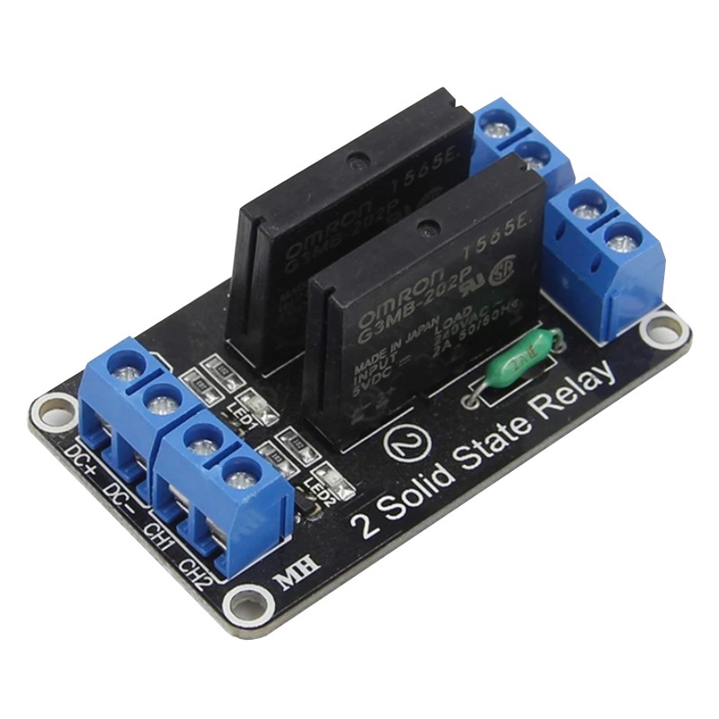 1 pcs - Seeit SSR-RELAY02-HL Relay for Relay Control Card for Arduino, AVR, PIC, Raspberry Pi, TTL