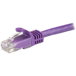 1 pcs - Startech Cat6 Male RJ45 to Male RJ45 Ethernet Cable, U/UTP, Purple PVC Sheath, 5m, CMG Rated