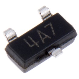 1 pcs - Texas Instruments Temperature Sensor, Voltage Output, Surface Mount, Analogue, ±3°C, 3 Pins