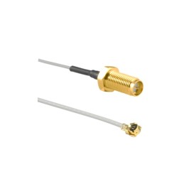 1 pcs - Linx RP-SMA to U.FL Coaxial Cable, 100mm, Terminated