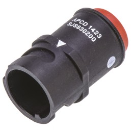 1 pcs - Amphenol MIL Spec Circular Connector, 8 Contacts, Cable Mount, Socket, Female, Twist & Lock Series