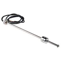 1 pcs - RS PRO Internal Stainless Steel Float Switch, Float, 1m Cable, NO/NC, 250V ac Max, 120V dc Max