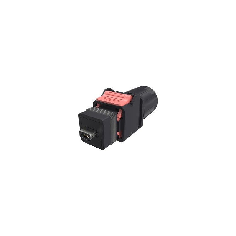 1 pcs - Amphenol ICC, NDH series Free Hanging (In Line) Mini I/O Connector Plug